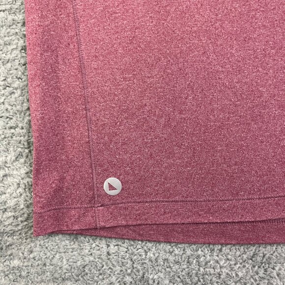 Untuckit T Shirt Mend Medium Light Red Performance Athletic Comfort Tee - Picture 6 of 16